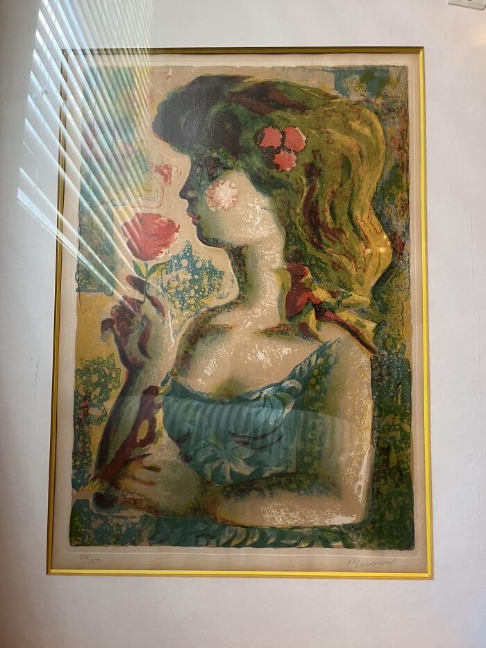 I Climbed To The Back Of The Sofas All Squished Together Because I Eyed Up This Pretty Print Yesterday 