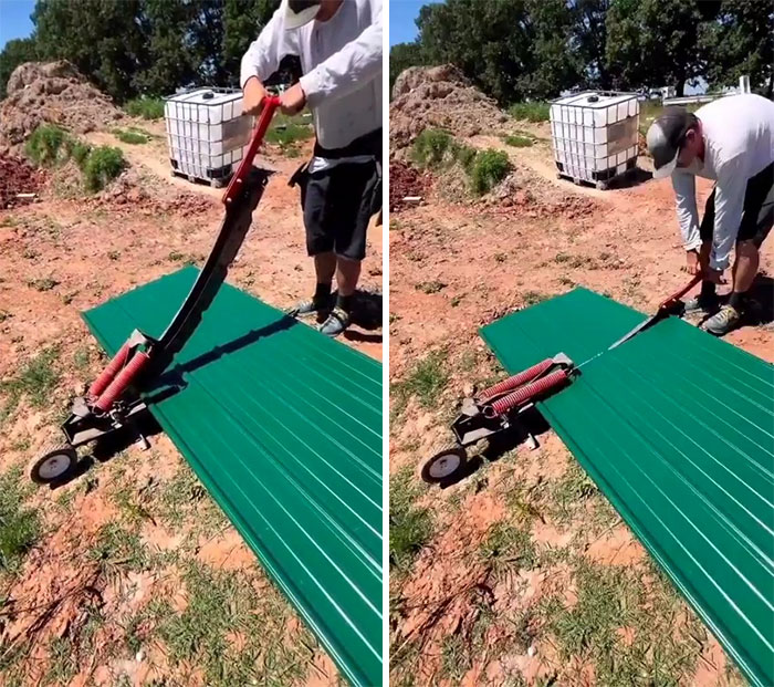 A Special Blade To Cut Metal Sheets