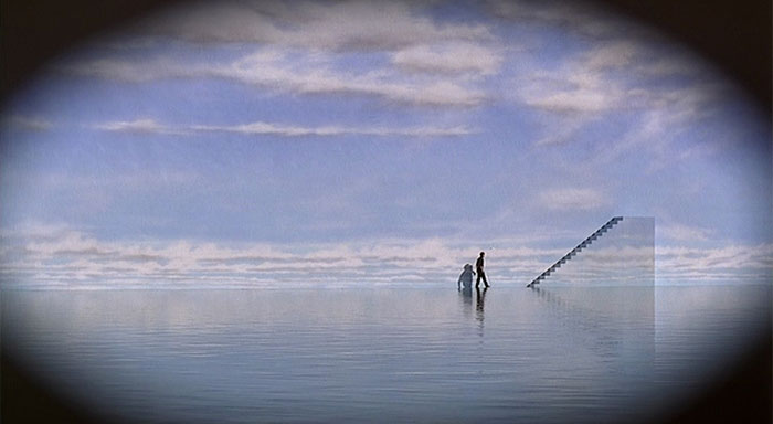 Scene from The Truman Show movie