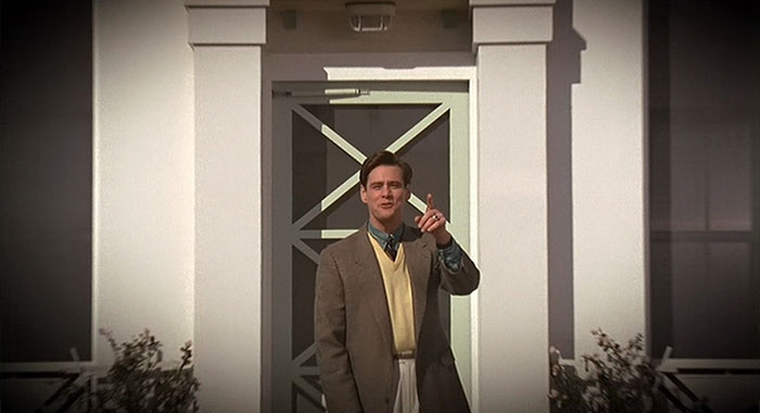 Scene from The Truman Show movie