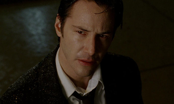 Keanu Reeves wearing suit