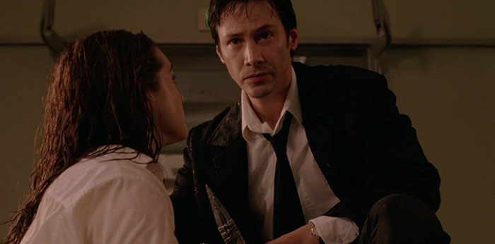 Keanu Reeves wearing suit