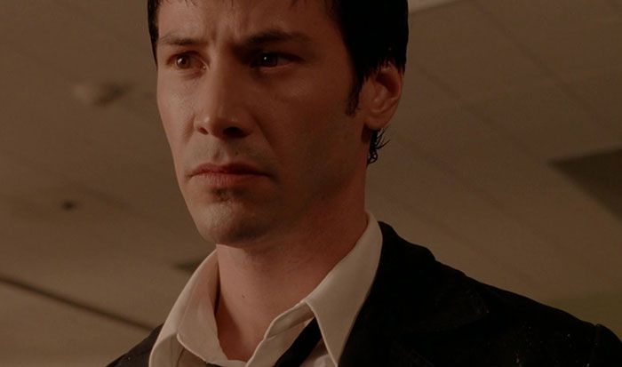 Keanu Reeves wearing suit