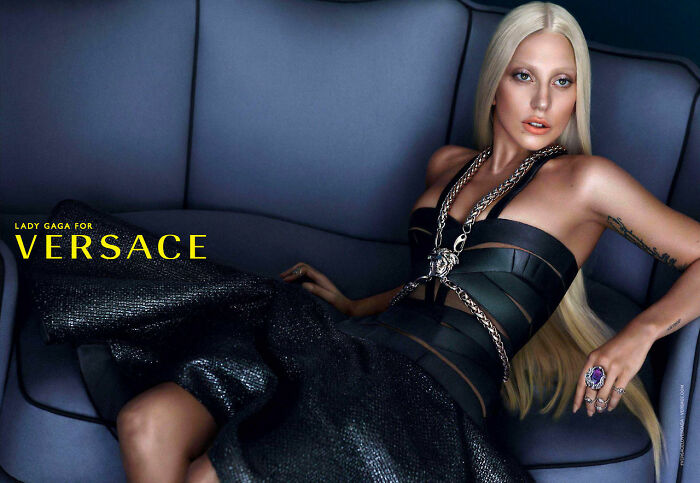 Lady Gaga For Versace