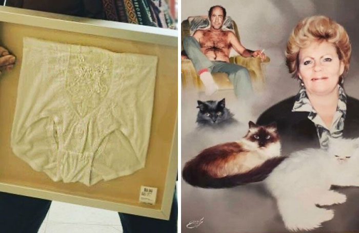 20 Increíbles hallazgos artísticos en tiendas de 2ª mano que había que compartir