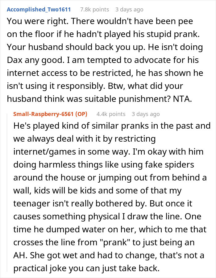 “Am I A Bad Mom?”: Dad Is Angry Wife Put Son "In Danger" After His Prank Went Wrong “Am I A Bad Mom?”: Dad Is Angry Wife Put Son "In Danger" After His Prank Went Wrong