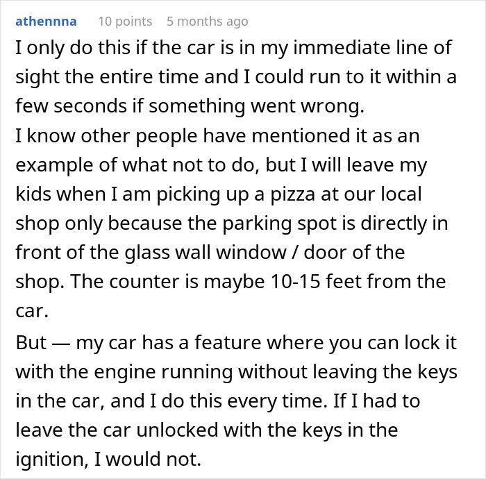 Mom Is Puzzled Whether It&rsquo;s Ever OK To Leave Kids In The Car, Asks The Internet For Advice