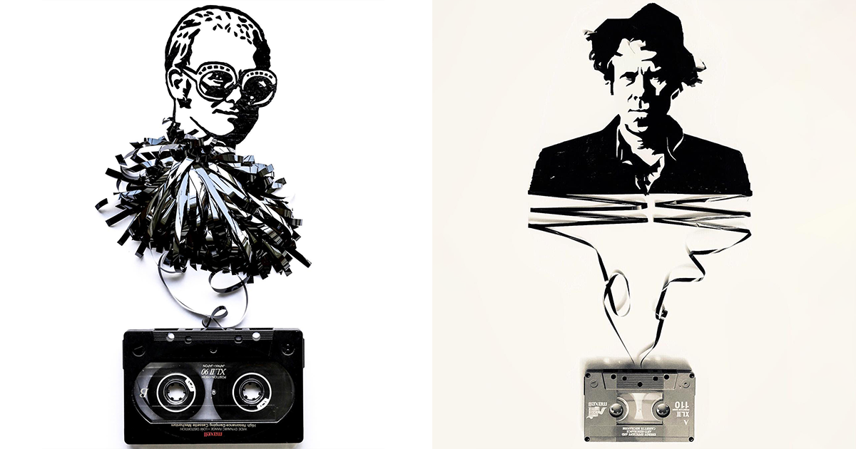 Amy Corson Is An Artist Creating Unique Portraits With Old