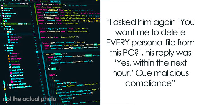 “Delete Any Personal Data”: Worker Happily Complies, Watches Arrogant Boss Get Fired In 3 Months’ Time