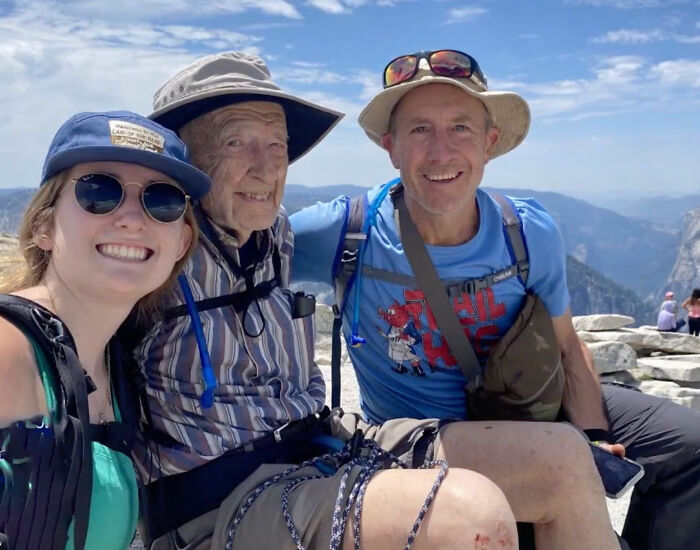 93 Y.O. Breaks Record And Becomes Oldest Man To Climb Half Dome