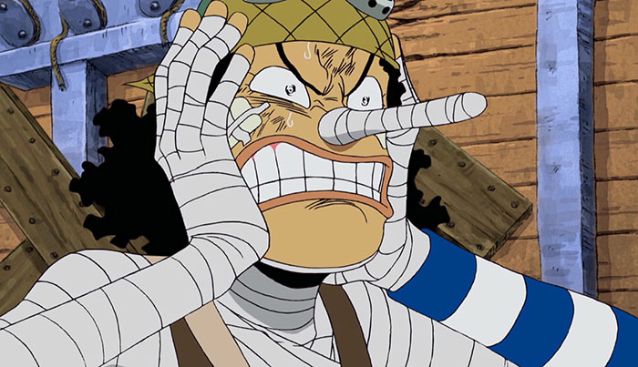 Usopp angry