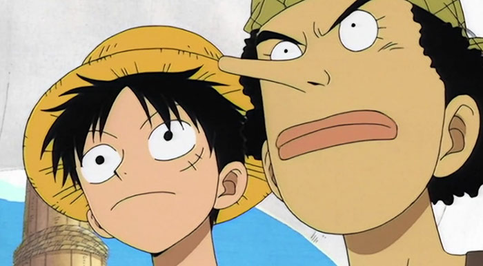 Monkey D. Luffy watching