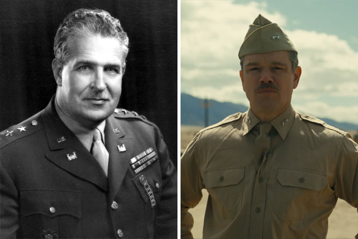 Leslie Groves (Matt Damon)