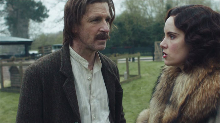 Arthur Shelby and Ada Shelby talking to each other