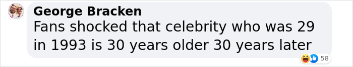 Fans react with humor about Brad Pitt&rsquo;s age progression over 30 years in a viral post.