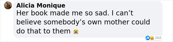 Comment expressing shock about Jennette McCurdy's story regarding her mother. Comment expressing shock about Jennette McCurdy's story regarding her mother.