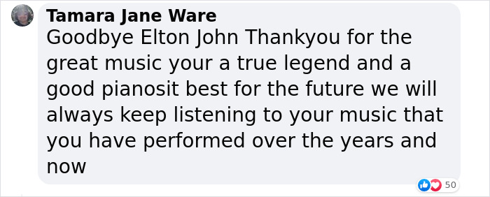 The End Of An Era As Elton John Says Goodbye To The Audiences