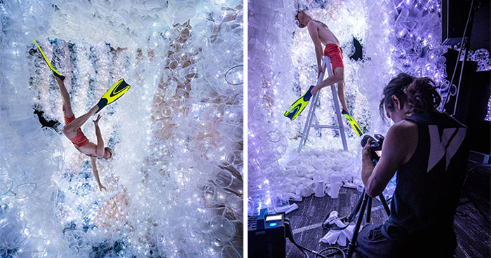 This Artist Shared 30 Behind-The-Scenes Images From His Photo Sets