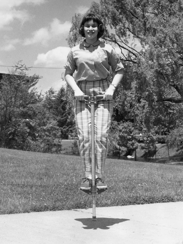 The Pogo Stick Itself Was Created In The Late 1800s, But It Wasn't Until 1957 That The Two-Handle Version — Its Modern Iteration — Was Invented By George Hansburg