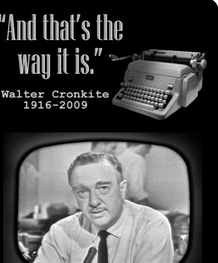 He Was Known As The Most Trusted Man On TV!!