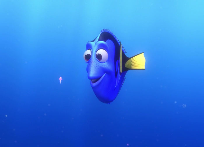 Dory swimming