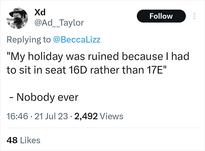 "My Life Is Not Expendable For Your Own Convenience": Woman's Unwilling To Swap Seats With Moms