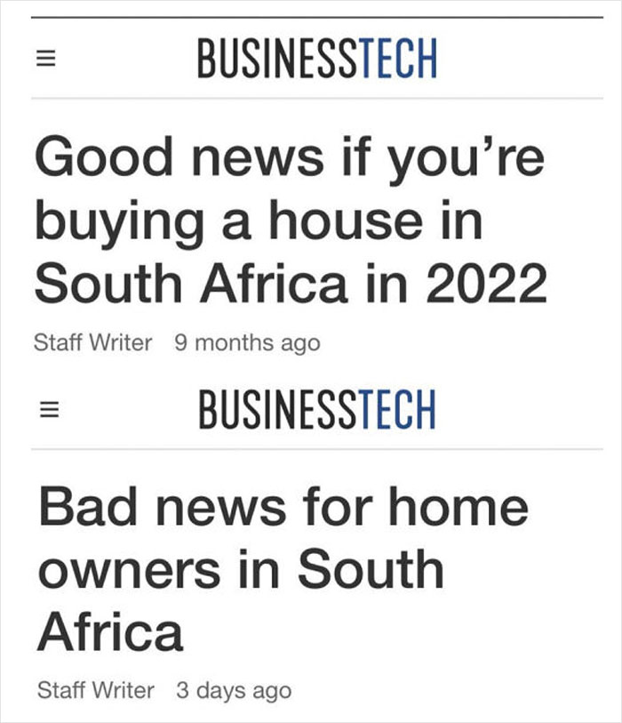 There Was A Big Push To Buy Homes And Flats In My Country A Few Months Ago...the Interest Rate Has Gone Up Twice Since