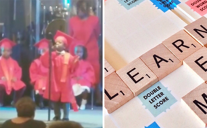 Unforgettable Pre-School Graduation Speech Sends The Crowd Into An Uproar