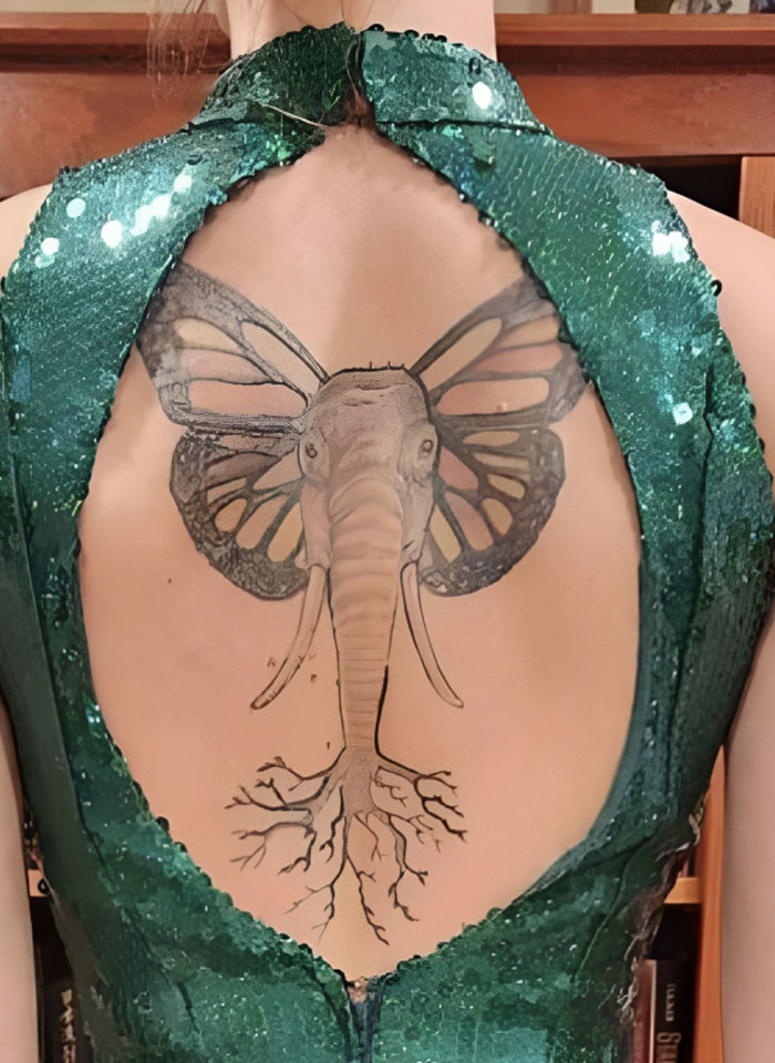 Butterfly Elephant Tree