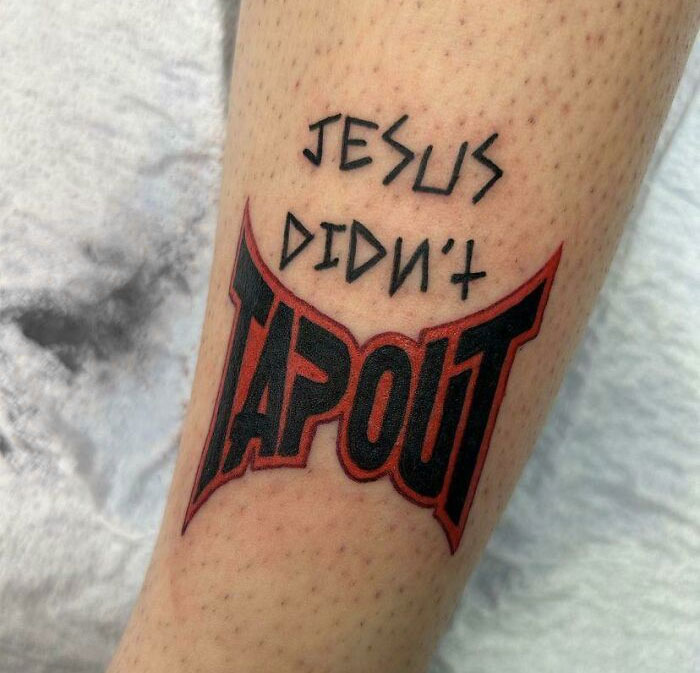 I Thought The Point Was He Did Tap Out, For Our Sins