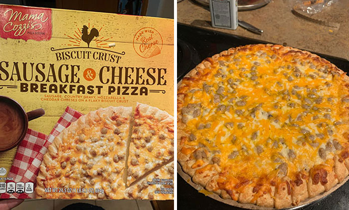 Aldi Breakfast Pizza - I’m Impressed