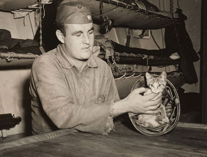 China Grove Coast Guardsman On Atlantic Convoy Duty