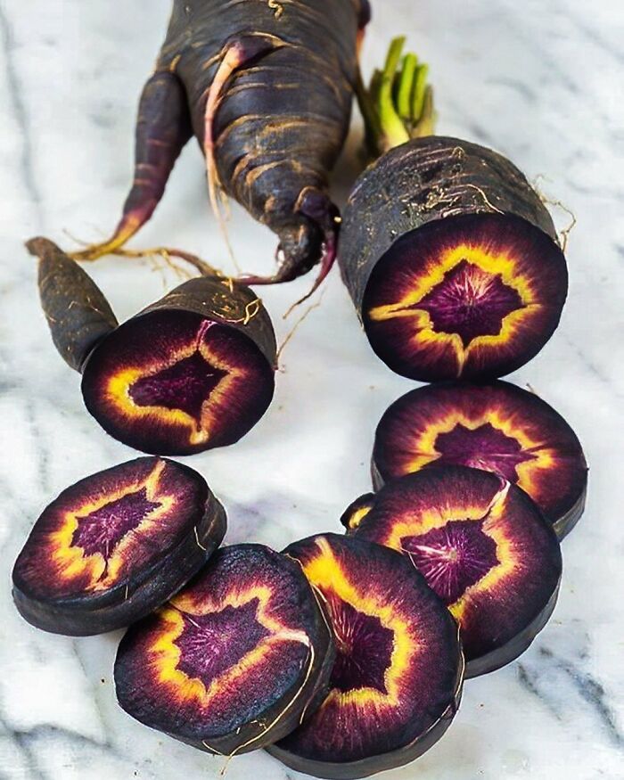 Heirloom Black Carrot Nebula