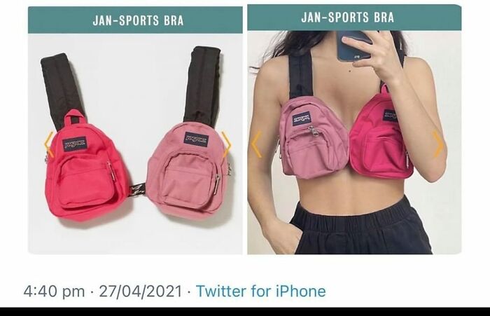 Not Gonna Lie. I Want It In Every Color. Fat Sack Packs. I Had To Name It