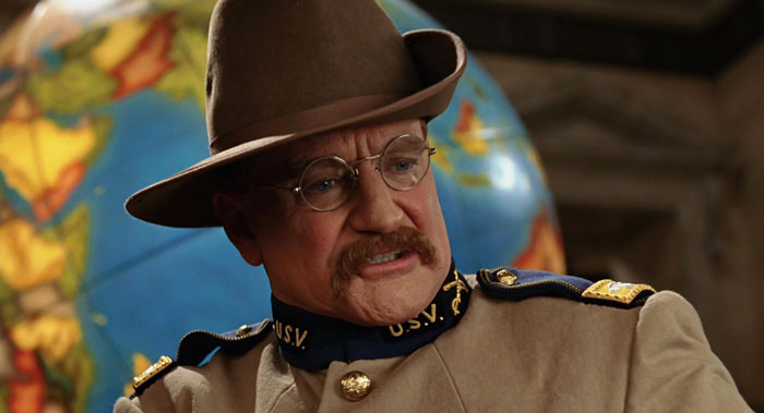 Robin williams as teddy roosevelt in night in a museum - 10
