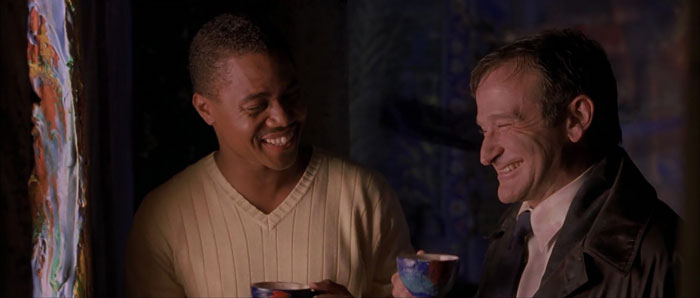 Robin williams smiling laughing in what dreams may come - 19