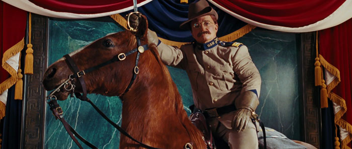 Robin williams on a horse from night at a museum - 2