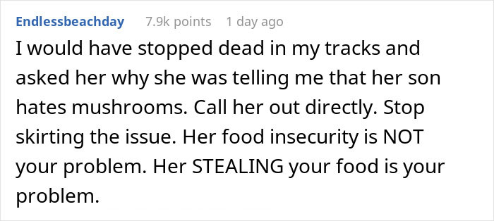 “I Put Veggies In My Food To Stop My Roommate’s Kid From Eating It. Mom Threatens Legal Action” “I Put Veggies In My Food To Stop My Roommate’s Kid From Eating It. Mom Threatens Legal Action”