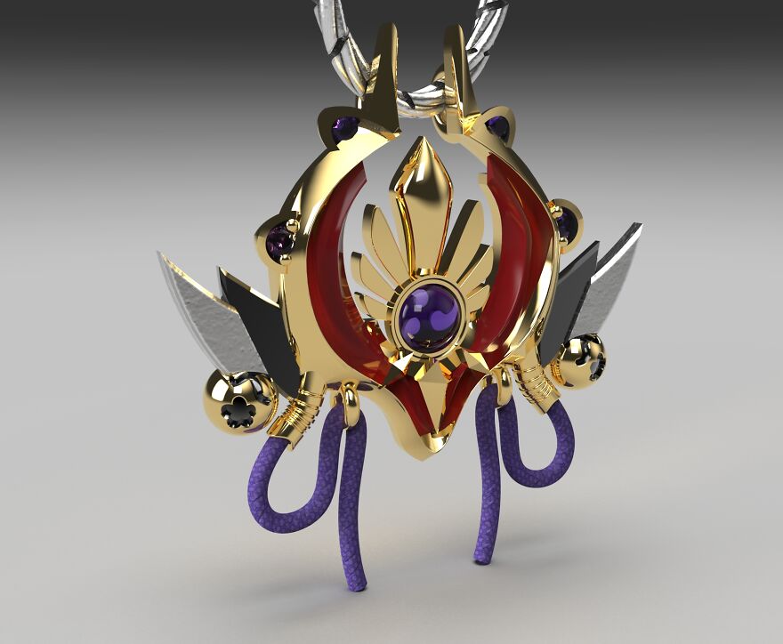 For 3 Weeks I've Been Creating Fanart Jewelry Inspired By Different Games - This Week's Genshin Impact-Inspired Jewelry (21 Pics)