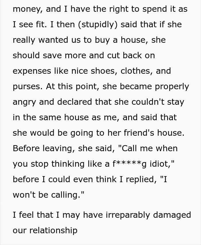 Man Has Had It With GF Controlling His Finances, Dumps Her When She Says His Sister Is Scamming Him