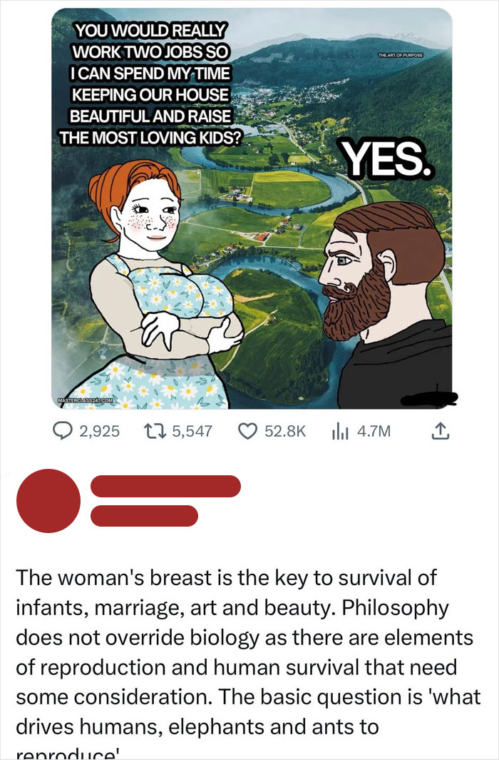 Oh Yes! We Would Be Nothing Without Our Breasts