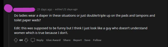 Can You Even Imagine Trying To Put In 3 Tampons At Once? (Post About Lifting Weights While Having Your Period)