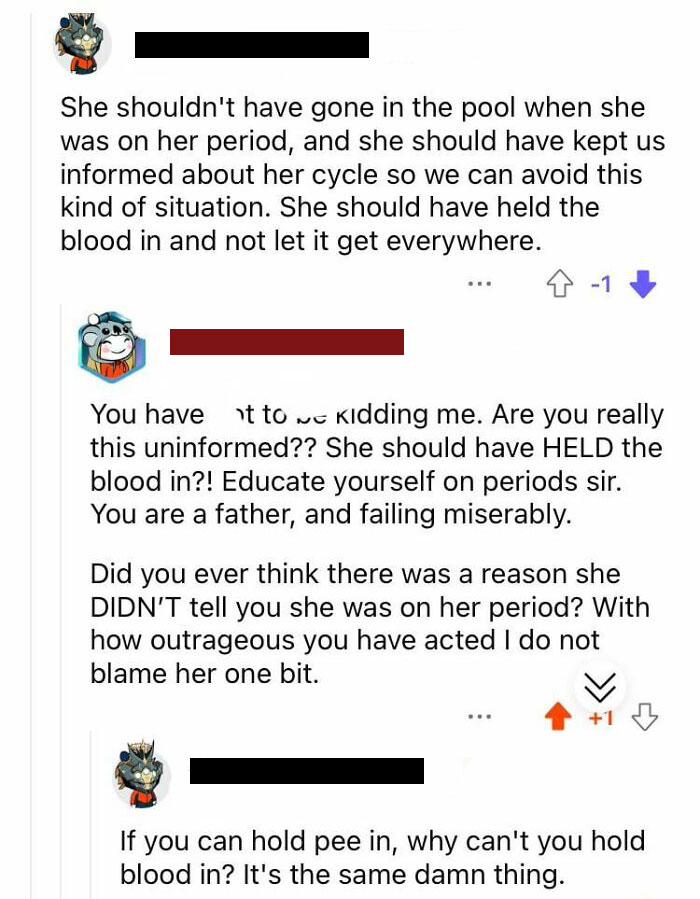 Just Hold The Blood In