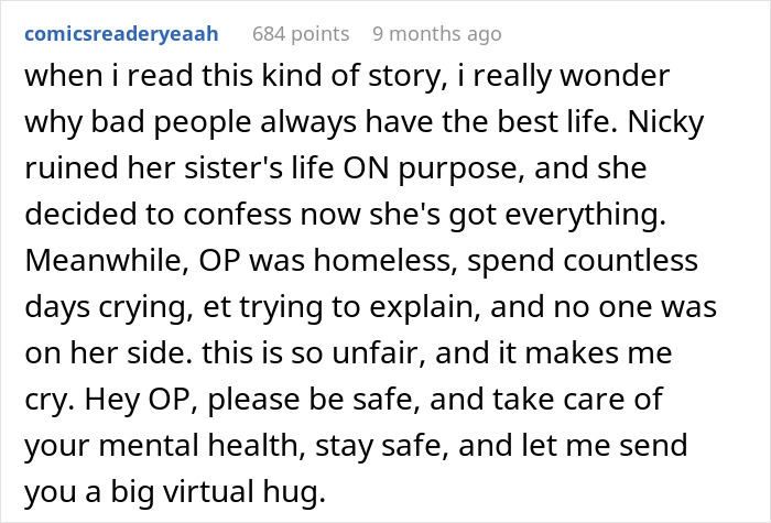 “I Was Homeless And Single In Less Than A Day”: Lies Ruin Woman’s Life Until Sister Comes Clean “I Was Homeless And Single In Less Than A Day”: Lies Ruin Woman’s Life Until Sister Comes Clean