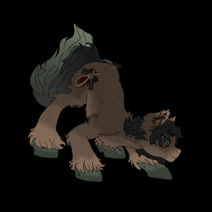 My Oc In A Mlp Style (Ig I Was High To Get This Idea Idk-)