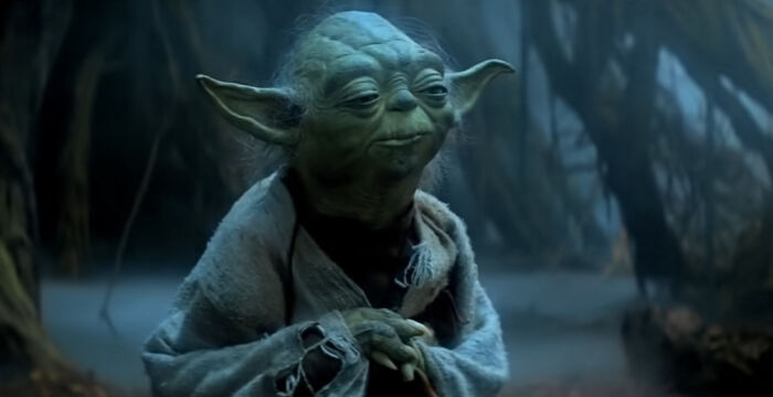 Quote by Yoda from Star Wars
