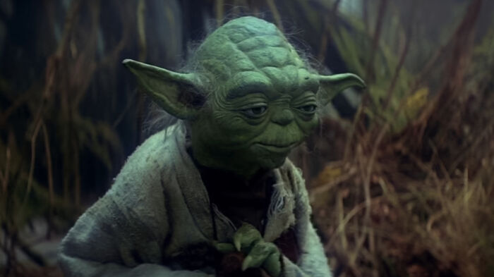 Quote by Yoda from Star Wars