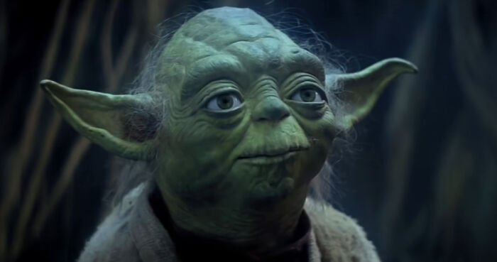 Quote by Yoda from Star Wars