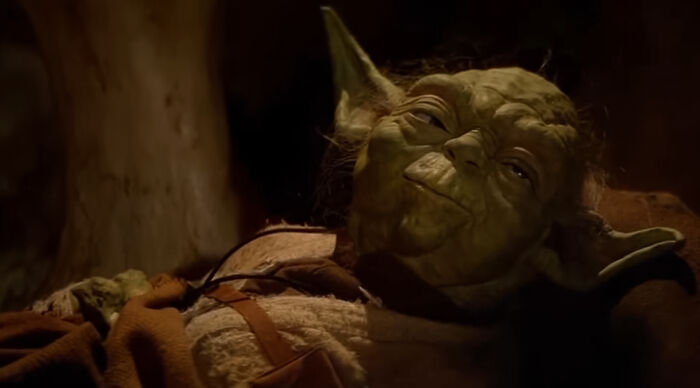 Quote by Yoda from Star Wars