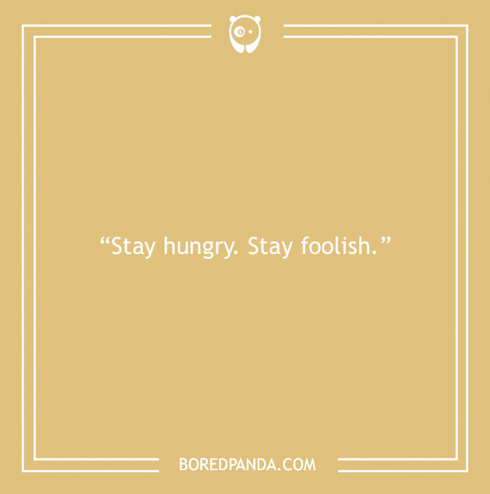 Steve Jobs quote about life